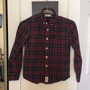 Abercrombie Collared Button Down Long Sleeve Boys